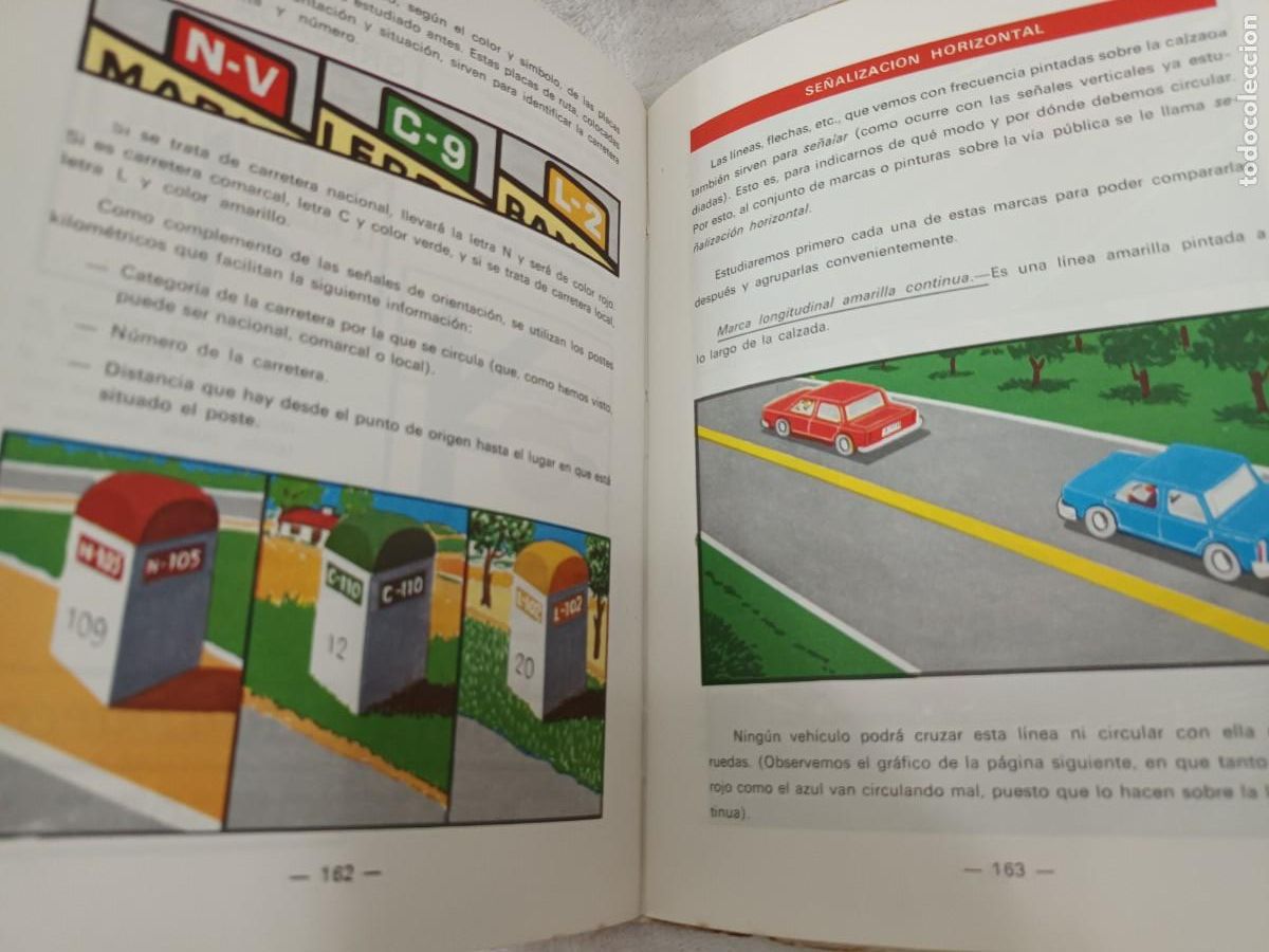 Libros: LECCIONES PROGRAMADAS DE SE&Ntilde;ALES Y C&Oacute;DIGO DE LA CIRCULACI&Oacute;N. JUAN CANO Y LUIS MARTOS (1974) - Foto 9