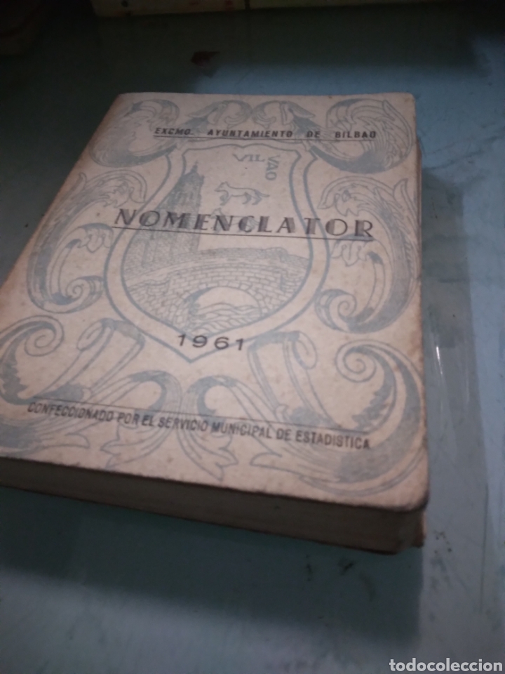 Libros: Nomencl&aacute;tor, Ayuntamiento de Bilbao, 1961 - Foto 1