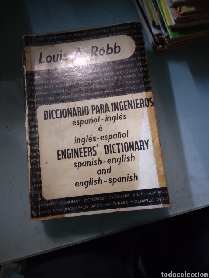 Libros: Louis A. ROBB, Diccionario para ingenieros - Foto 1