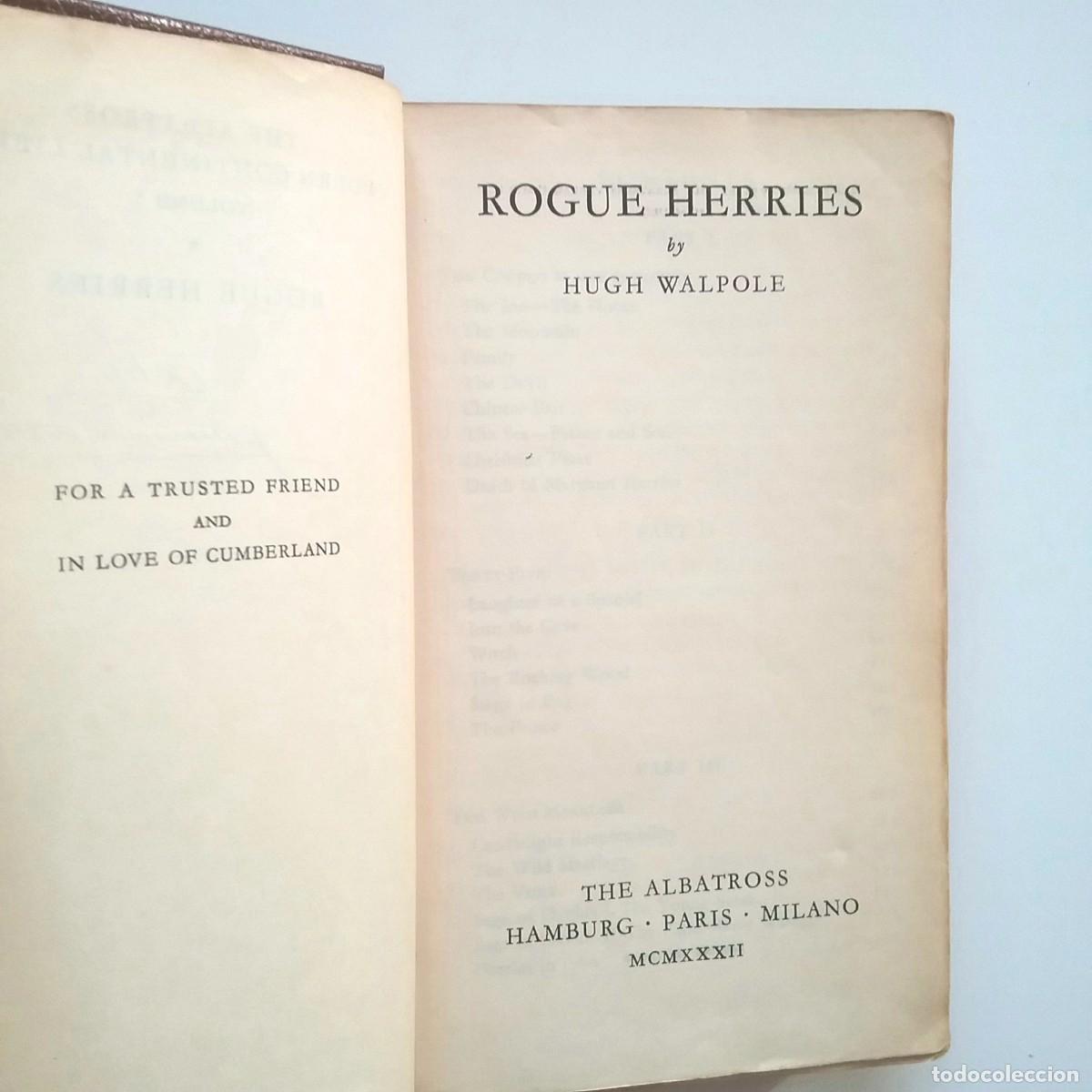 Libros: Horace Walpole - Rogue Herries - Foto 2