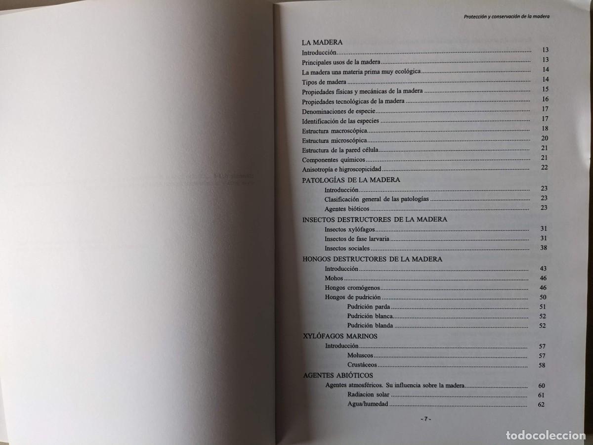 Libros: PROTECCION Y CONSERVACION DE LA MADERA - RENE PETIT MARTINEZ - 2&ordf; EDICION - Foto 2