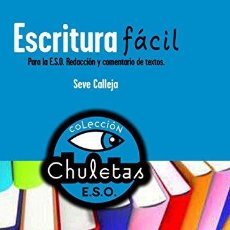 Libros: ESCRITURA FÁCIL PARA LA ESO (CHULETAS) (9788467027785). Lote 378109199