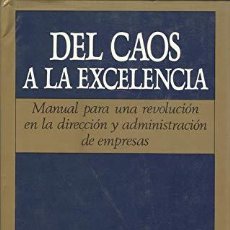 Libros: CAOS A LA EXCELENCIA, DEL (9788475831558). Lote 378109209
