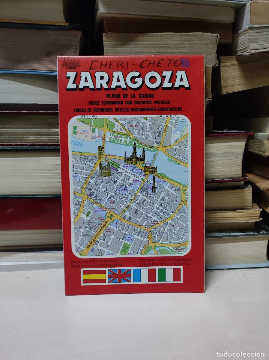 books: ZARAGOZA PLANO DE LA CIUDAD