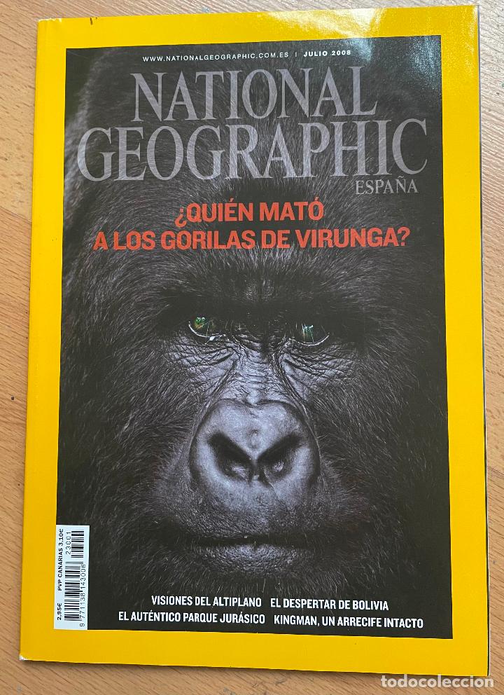B&uuml;cher: NATIONAL GEOGRAPHIC, JULIO 2008 &iquest;QUIEN MATO A LOS GORILAS DE VIRUNGA?