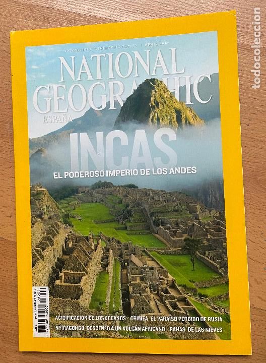 Libros: NATIONAL GEOGRAPHIC, ABRIL 2011, INCAS - Foto 1