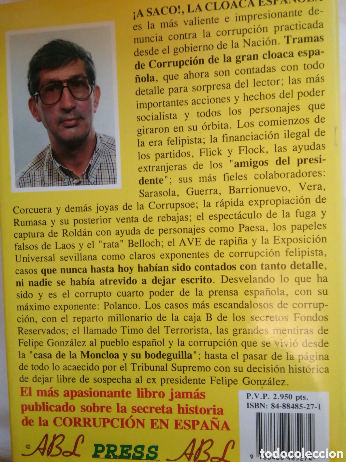 Libros: A Saco. La cloaca espa&ntilde;ola. Alvaro Baeza - Foto 2