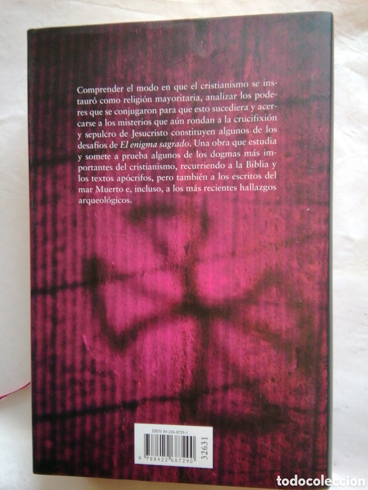 Libros: El enigma Sagrado. M Baigent. R. Leigh H. Lincoln - Foto 2
