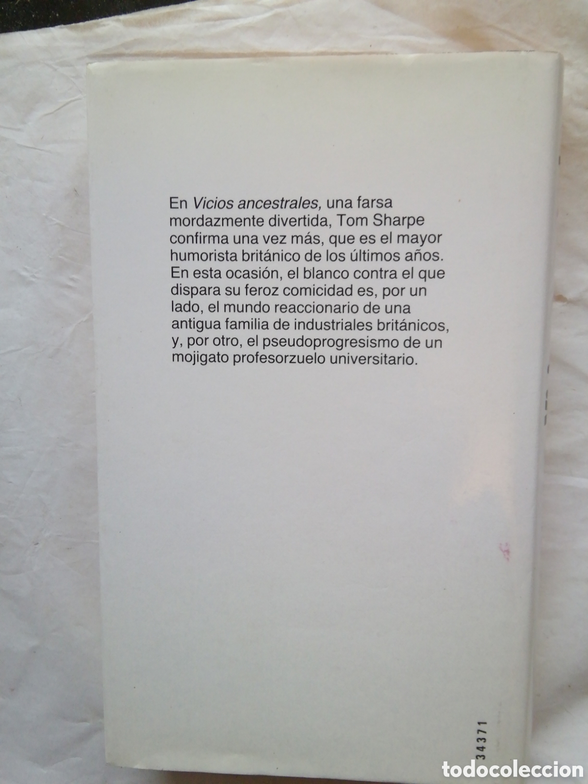 Libros: Vicios ancestrales Tom Sharpe - Foto 2