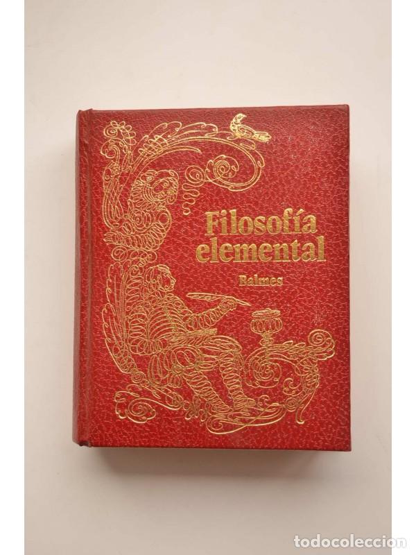 Libros: Filosof&iacute;a elemental - BALMES, Jaime - Foto 1