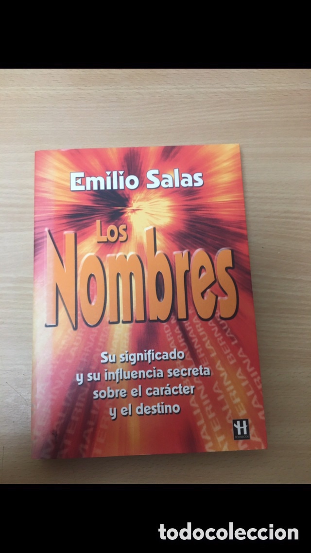 Libros: Los Nombres Emilio Salas - Foto 1
