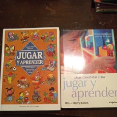 Libros: LOTE DE LIBROS JUGAR Y APRENDER. ESTADO BUENO.. Lote 378549804