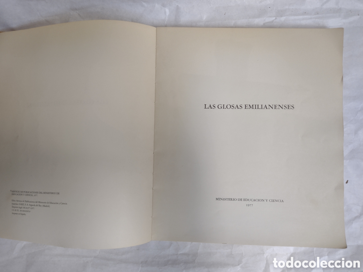 Libros: Glosas Emilianenses. 1977 - Foto 2