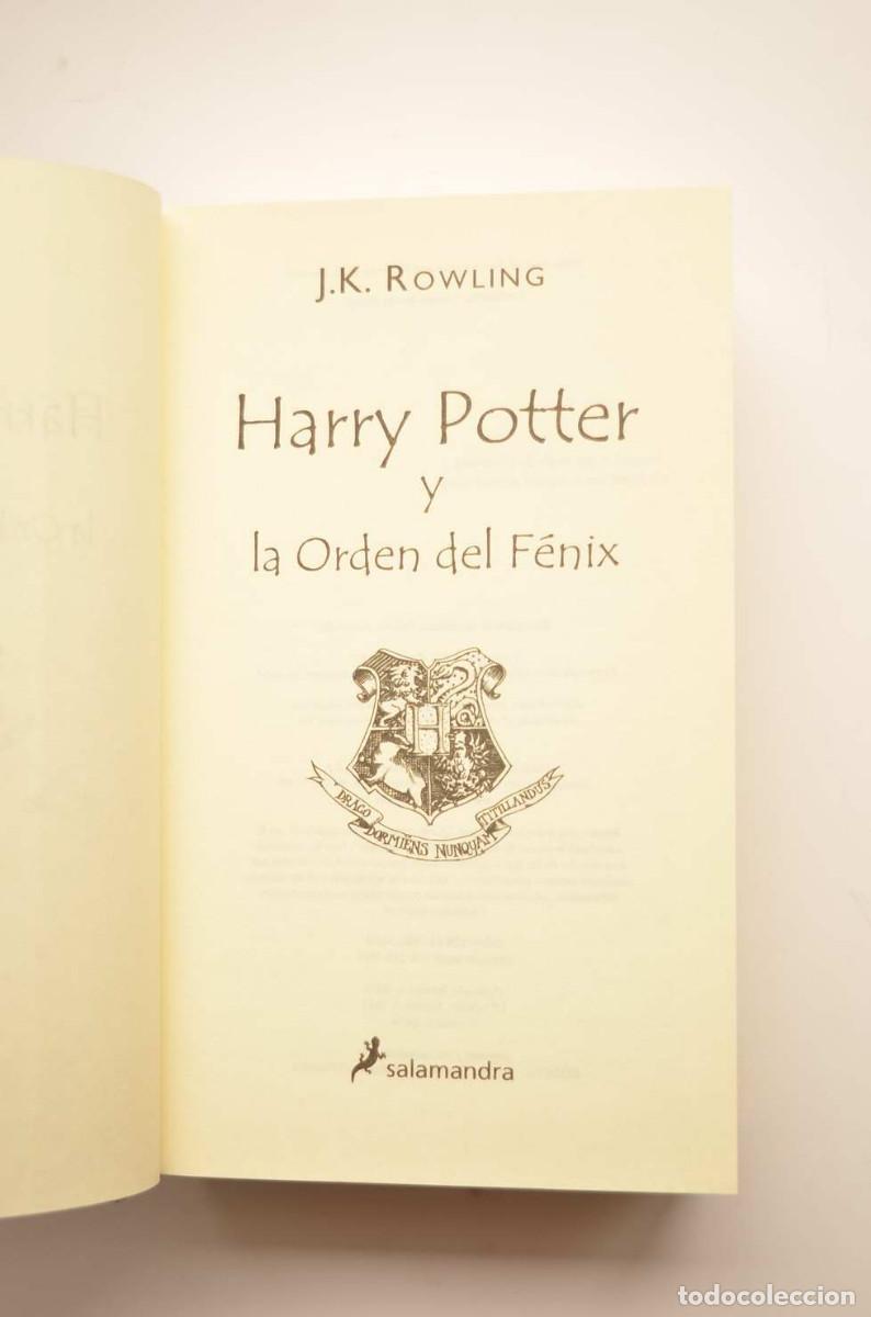 Libros: Harry Potter y La Orden del F&eacute;nix - ROWLING, J. K. - Foto 2