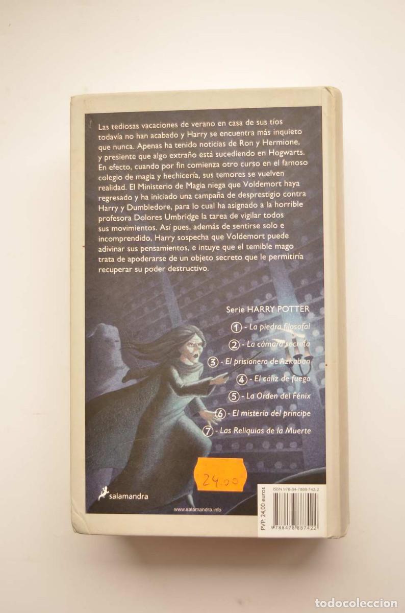 Libros: Harry Potter y La Orden del F&eacute;nix - ROWLING, J. K. - Foto 4