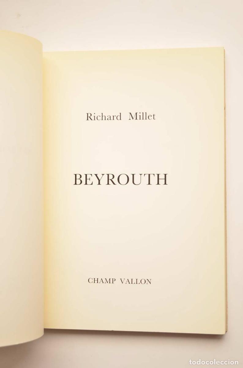 Libros: Beyrouth - MILLET, Rirchard - Foto 2