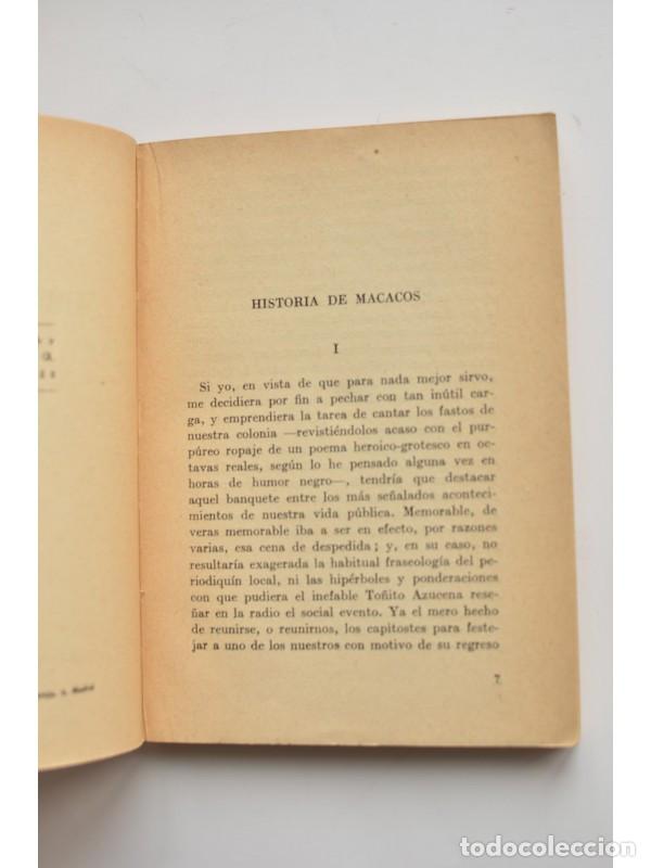 Libros: Historia de macacos - AYALA, Francisco - Foto 3