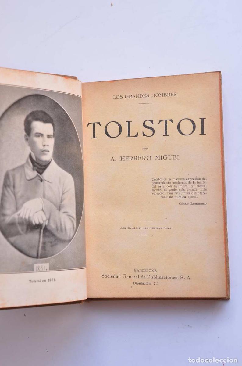 Libros: Tolstoi - HERRERO MIGUEL, A. - Foto 3