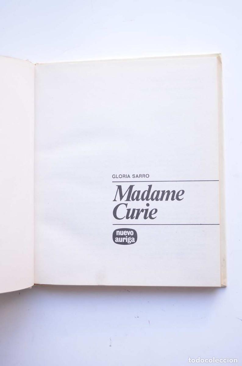 Libros: Madame Curie - SARRO, Gloria - Foto 4