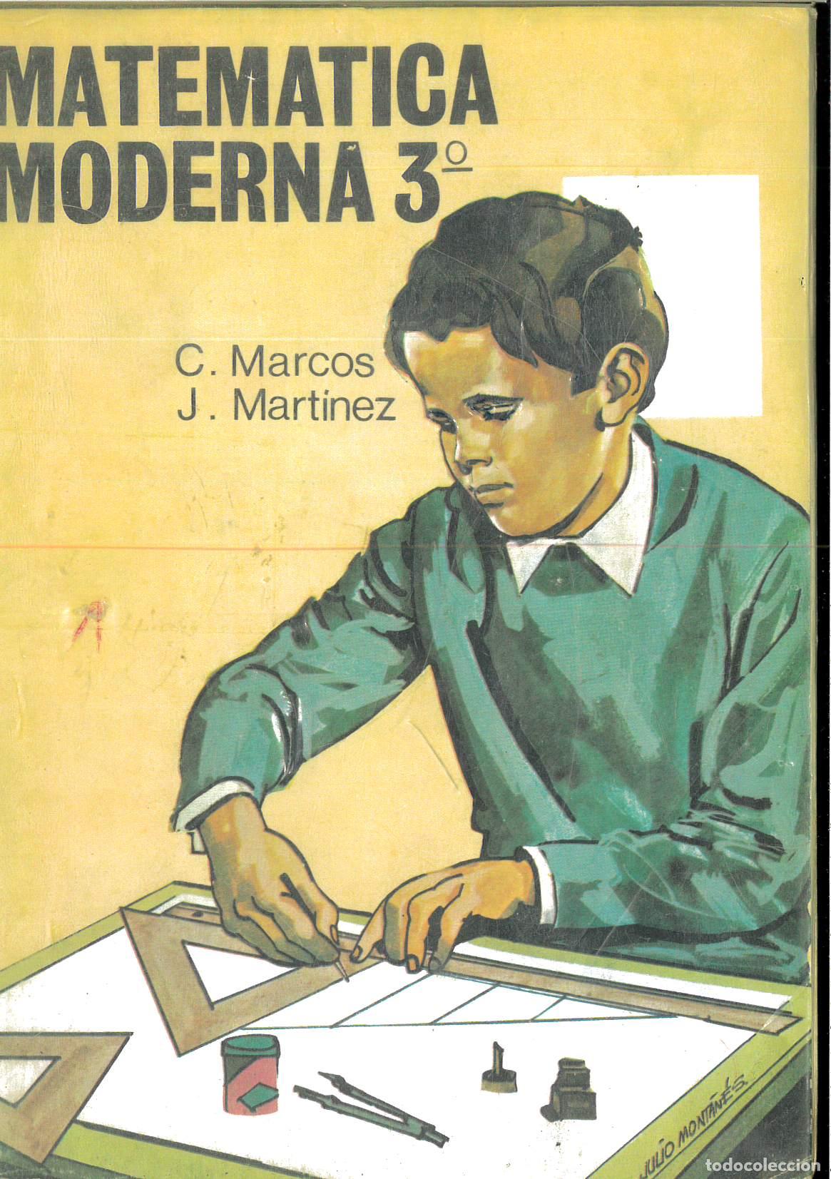 Libros: MATEM&Aacute;TICA MODERNA 3&ordm; - C. MARCOS, J. MART&Iacute;NEZ - Foto 1