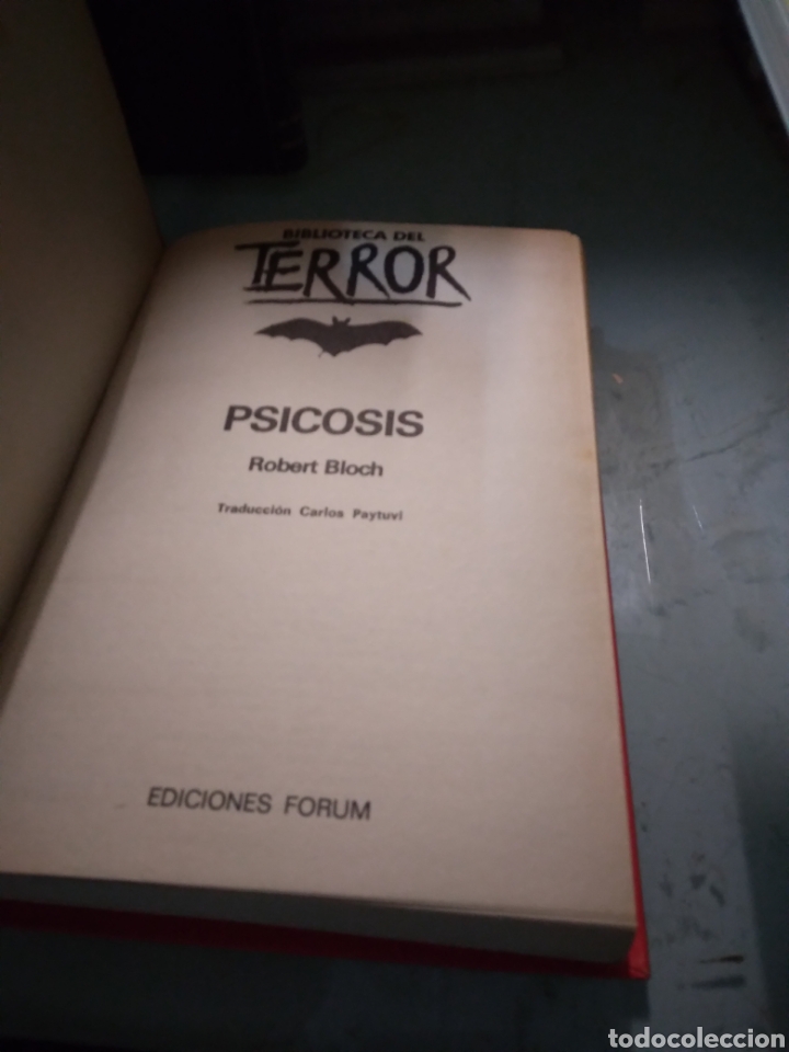 Libros: Biblioteca terror Robert Bloch, Psicosis, Forum - Foto 3