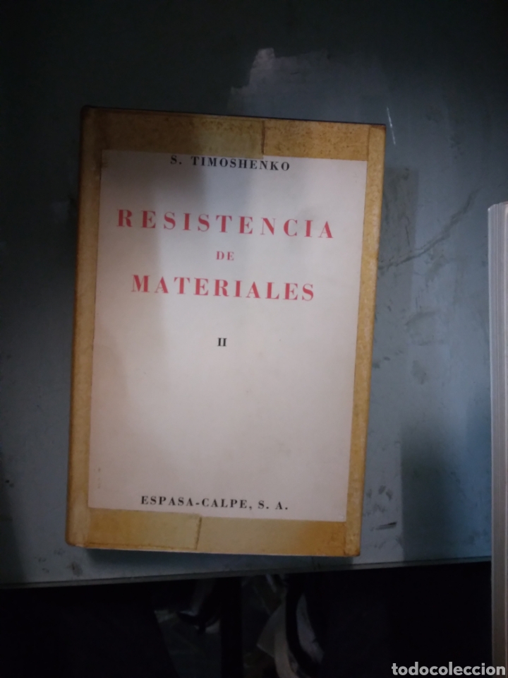 Libros: Timoshenko, Resistencia de materiales, Espasa Calpe, tomo II - Foto 1