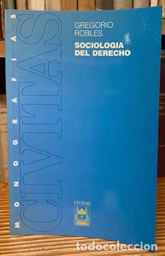 Libros: SOCIOLOGIA DEL DERECHO - ROBLES, Gregorio - Foto 1