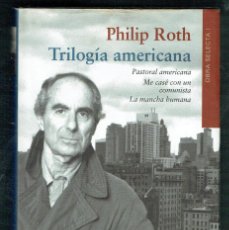 Libros: TRILOGÍA AMERICANA. . - PHILIP ROTH... Lote 379205414