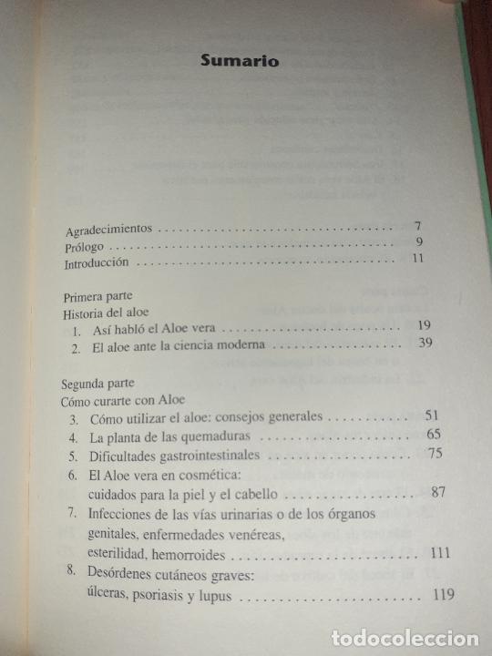 Libros: EL PODER CURATIVO DEL ALOE VERA � PLANTAS MEDICINALES - ROBERT DEHIN - Foto 3
