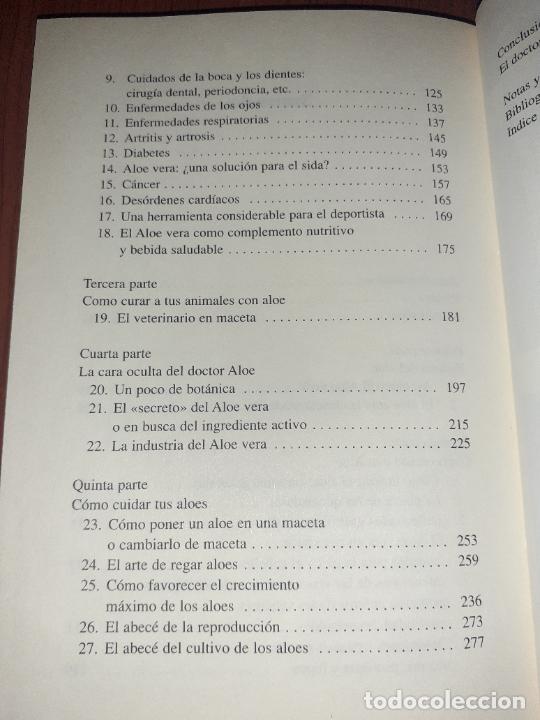 Libros: EL PODER CURATIVO DEL ALOE VERA � PLANTAS MEDICINALES - ROBERT DEHIN - Foto 4