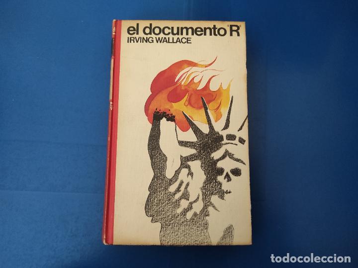Libros: LIBRO DE EL DOCUMENTO R DE IRVING WALLACE A&Ntilde;O 1976 CIRCULO DE LECTORES - Foto 1