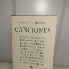 Libros: CANCIONES ANTONIO BOTTO. Lote 379253384