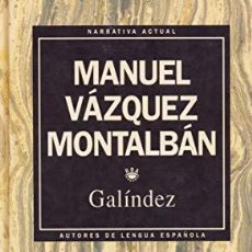 Livres: GALÍNDEZ (9788447301294). Lote 379269664