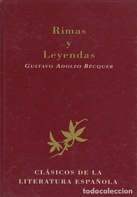 Libros: RIMAS Y LEYENDAS - BECQUER, GUSTAVO ADOLFO - Foto 1
