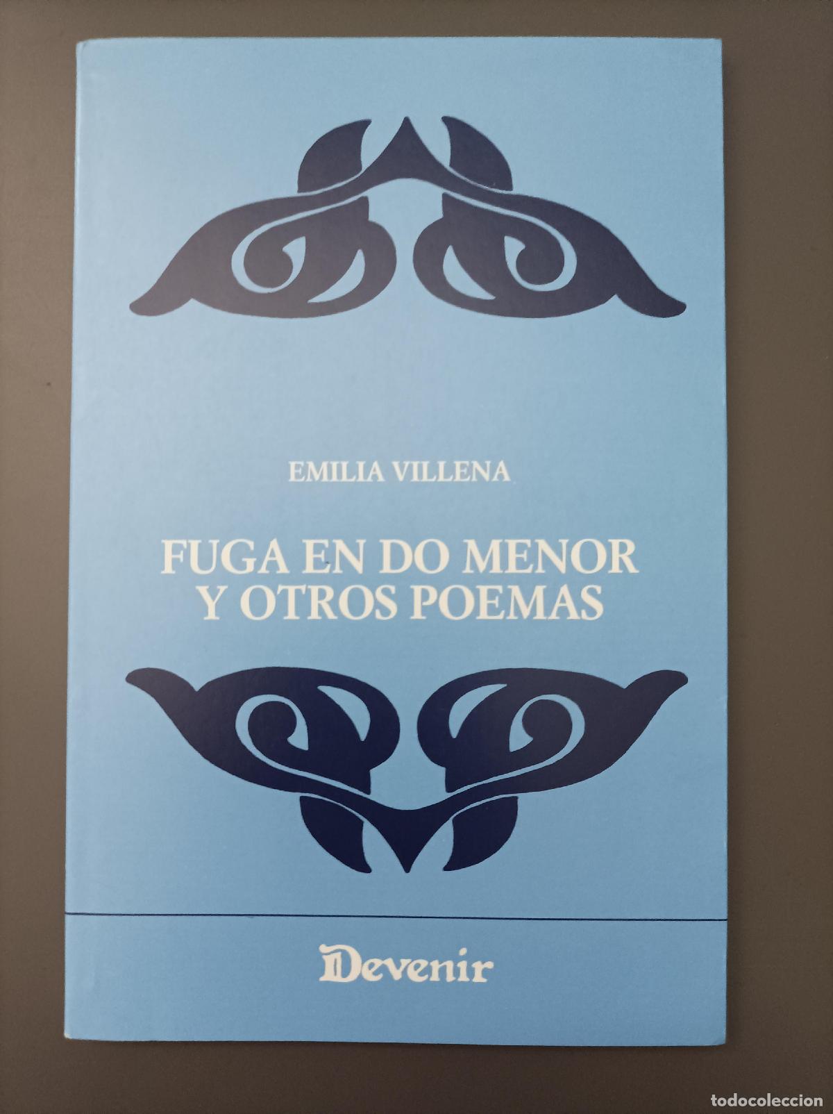 Livros em segunda m&atilde;o: Fuga en Do menor y otros poemas - Villena, Emilia.