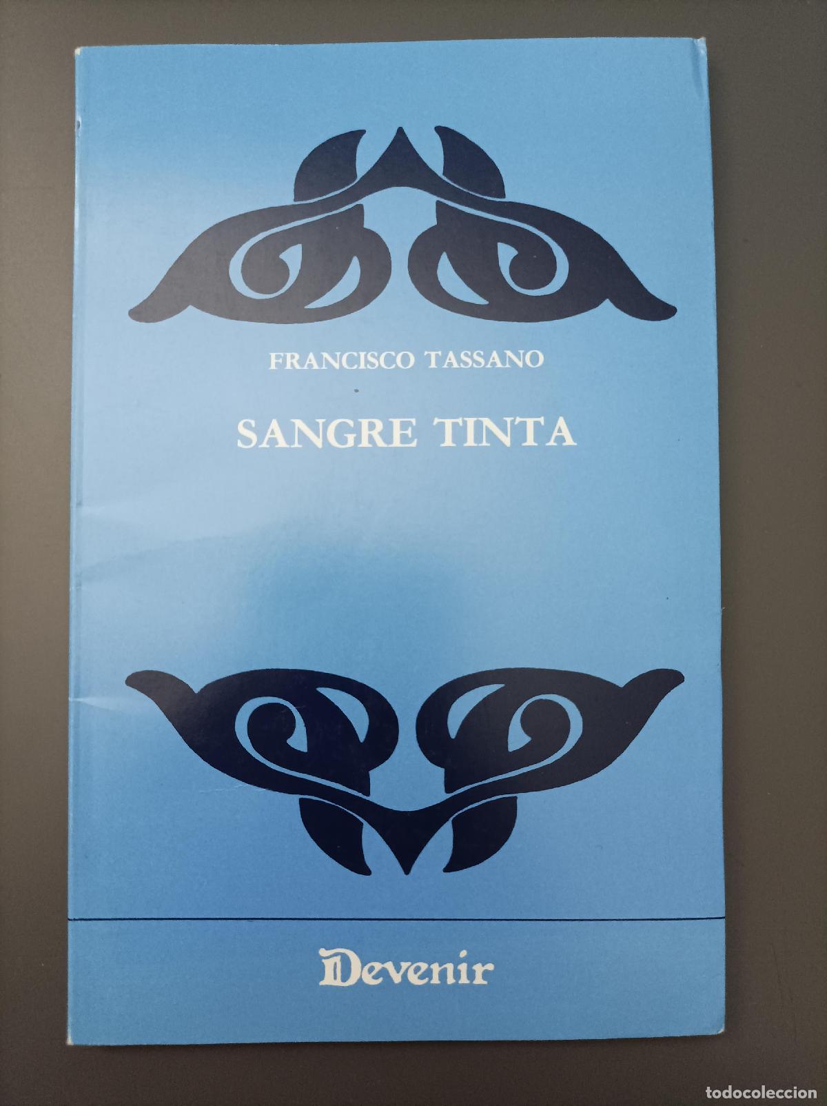 Libros: Sangre tinta - Tassano, Francisco. - Foto 1