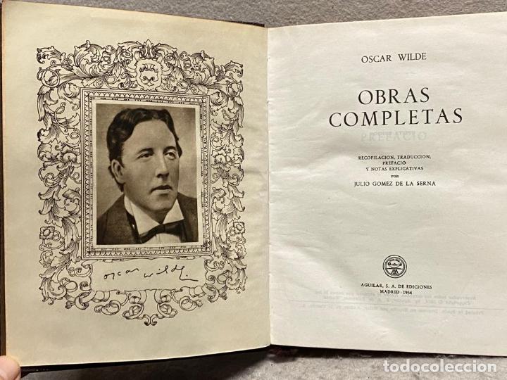 Libros: OBRAS COMPLETAS. - WILDE, OSCAR. - Foto 2