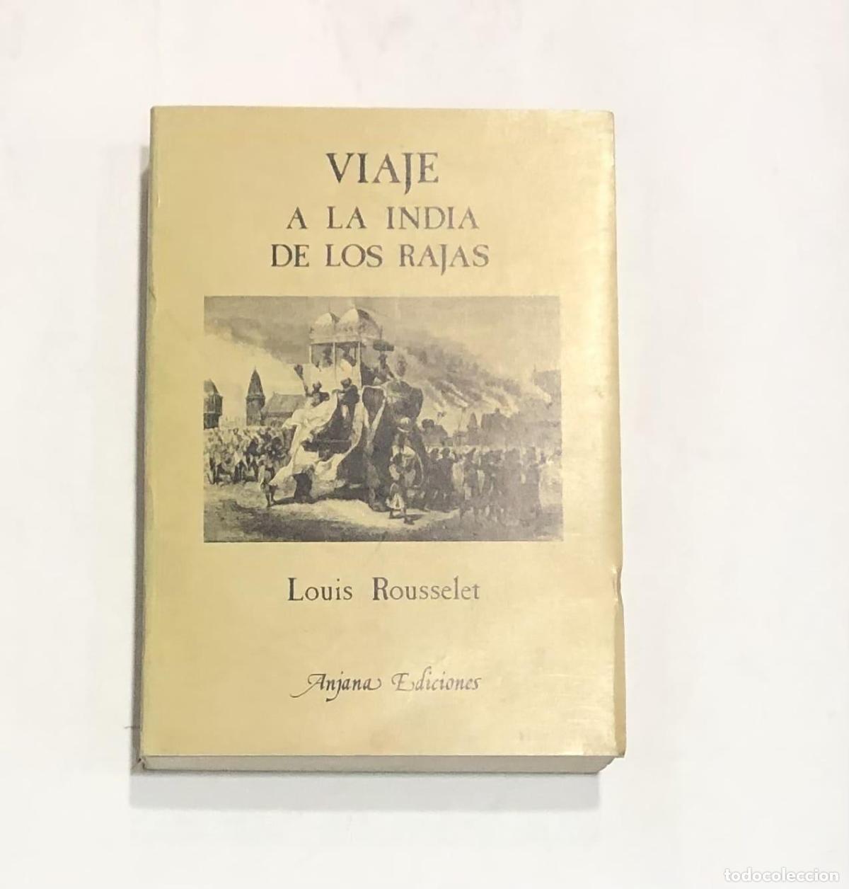 Libros: ROUSSELET, Louis. - Viaje a la india de los rajas. - Foto 1