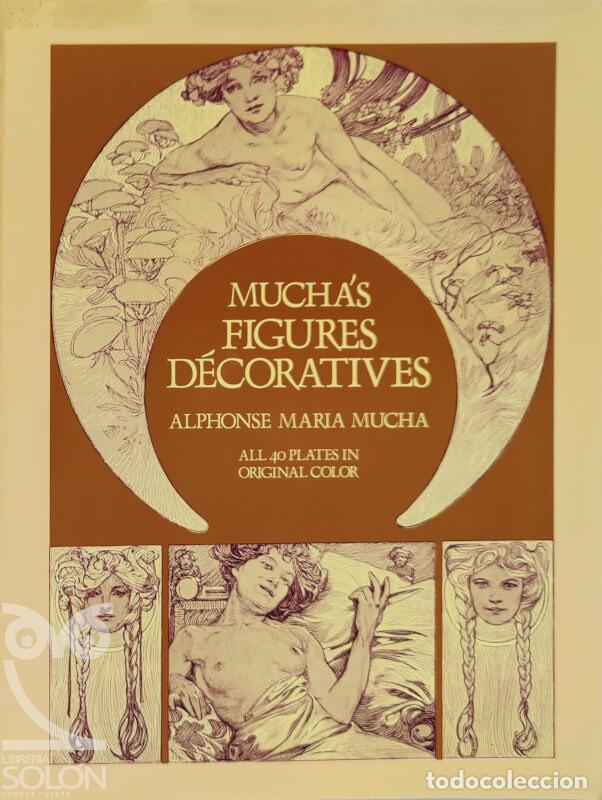 Libros: Muchas Figures Decoratives - Alphonse Mucha - Foto 1