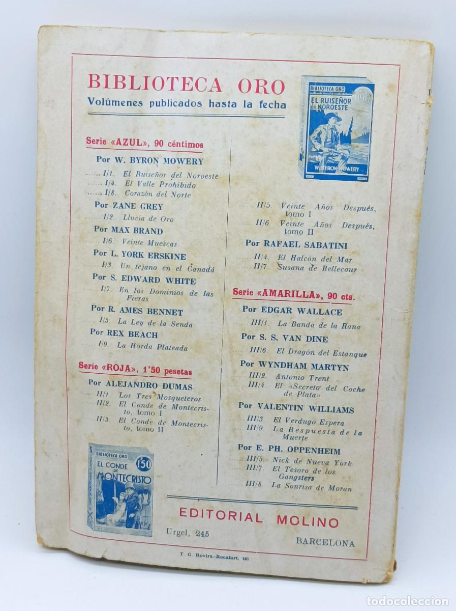 Libros: BIBLIOTECA ORO - SANGRE DE FORAJIDO - Foto 2