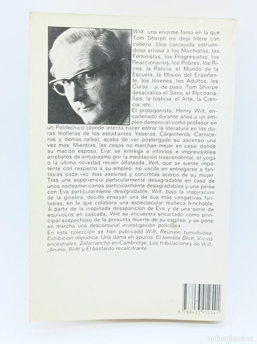 Libros: WILT - TOM SHARPE - Foto 2