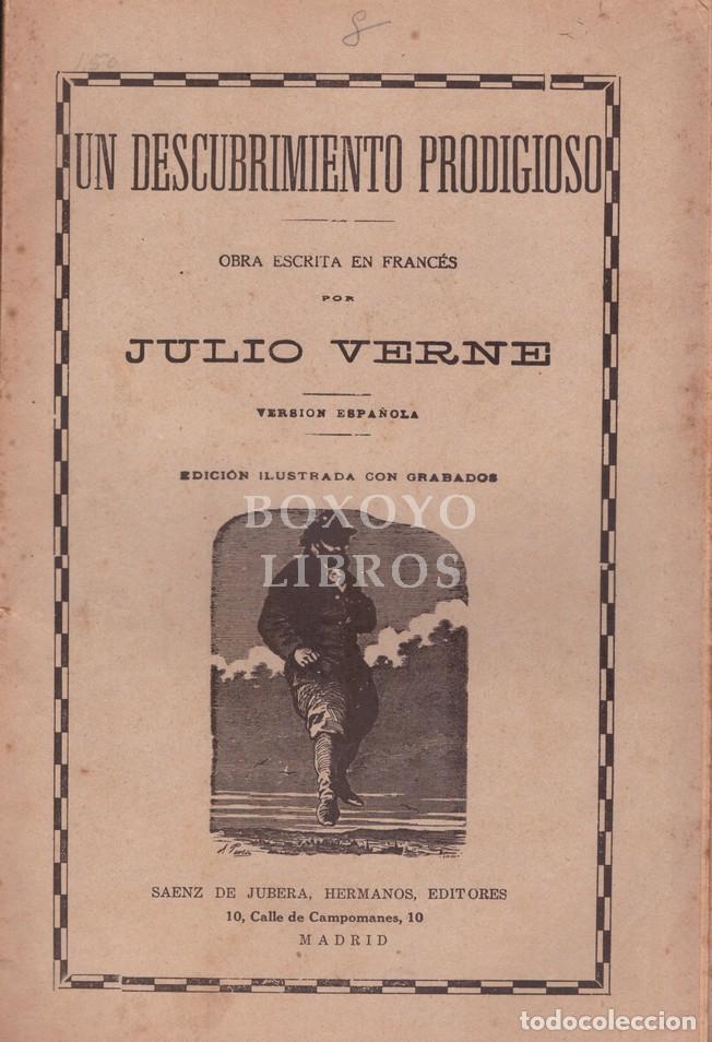 Libros: VERNE, Julio. Un descubrimiento prodigioso - Foto 1