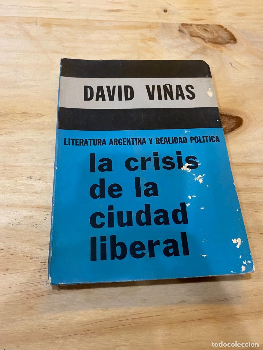 Libros: LA CRISIS DE LA CIUDAD LIBERAL- DAVID VI&Ntilde;AS - Foto 1