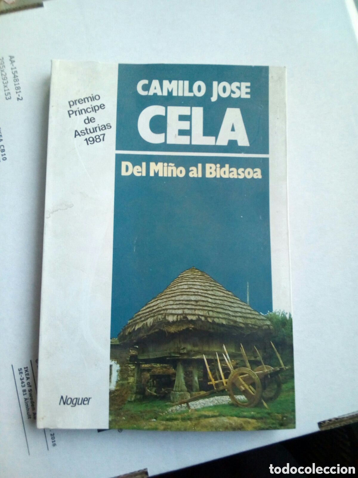 Libros: Del mi&ntilde;o al bidasoa Camilo Jos&eacute; Cela - Foto 1