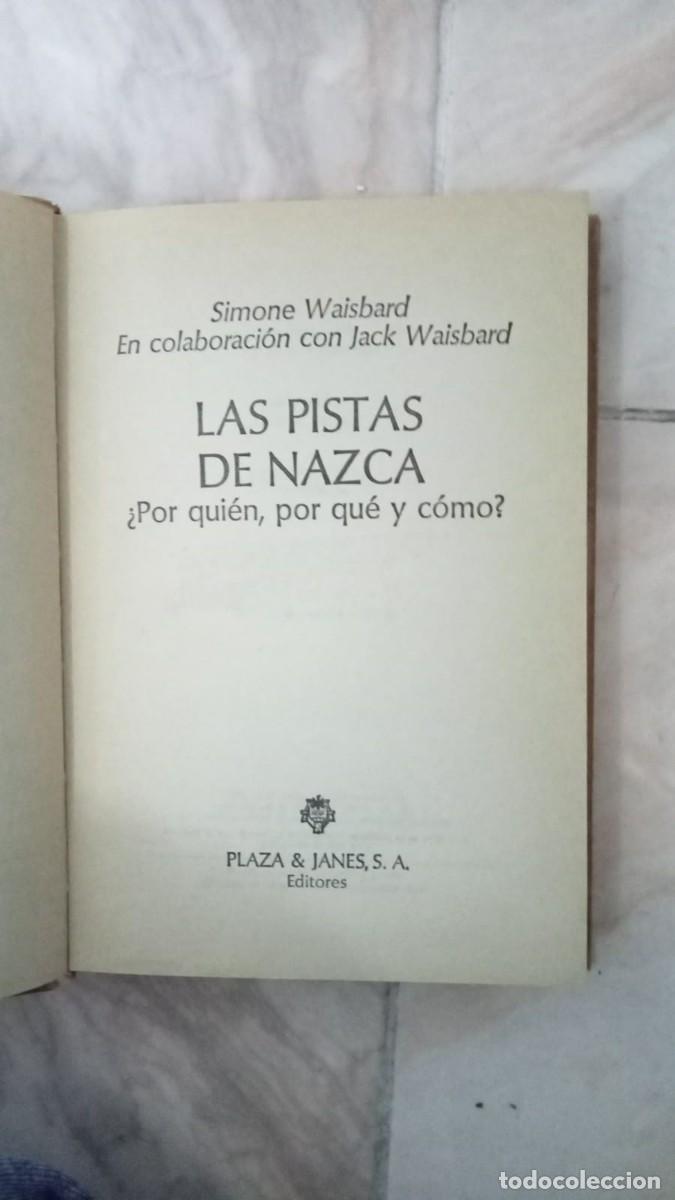 Libros: Las pistas de Nazca - Waisbard,Simone - Foto 2
