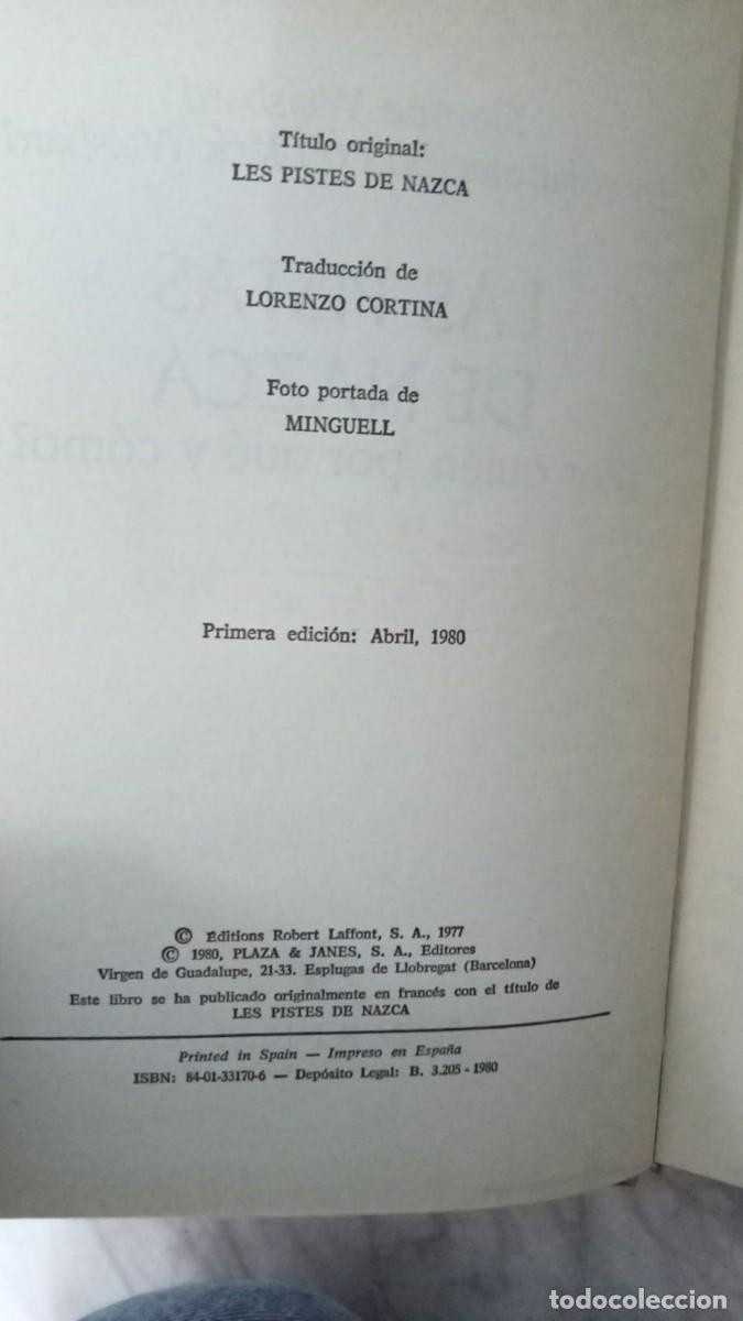 Libros: Las pistas de Nazca - Waisbard,Simone - Foto 3