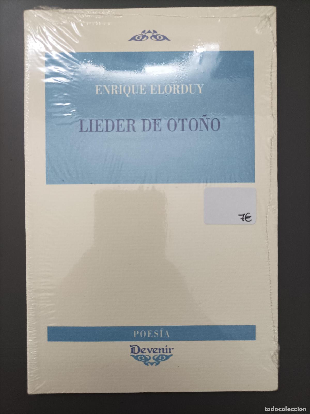 Libros: Lieder de oto&ntilde;o - Elorduy, Enrique. - Foto 1