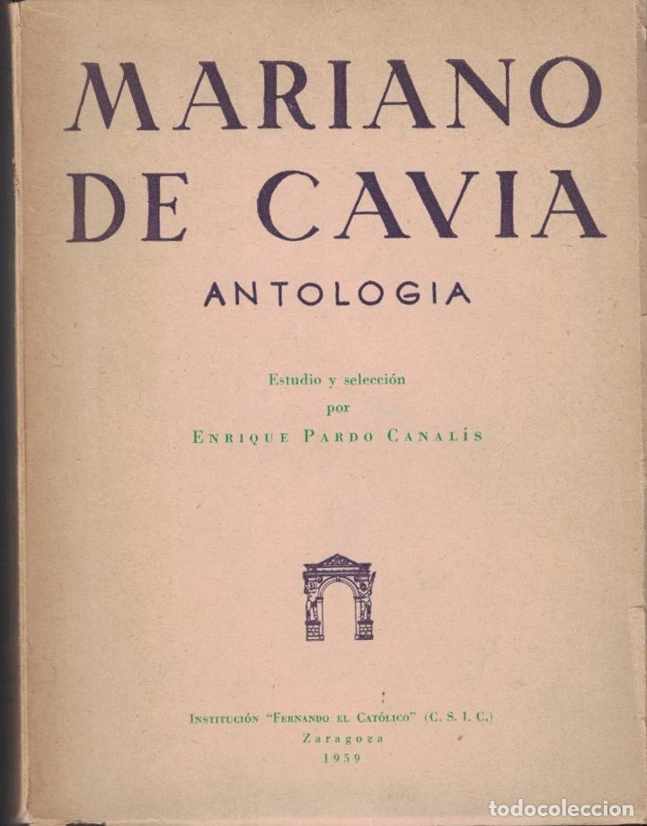 Libros: ANTOLOG&Iacute;A. - Cavia. Mariano de, - Foto 1