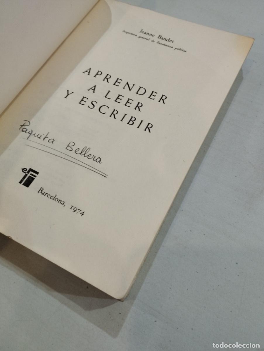 Libros: Jeanne Bandet - Aprender a leer y escribir - Foto 2