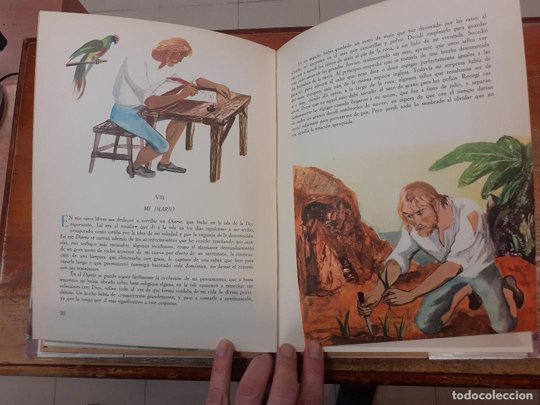 Libros: DANIEL DEFOE - Robinson Crusoe. (2 tomos) - Foto 2